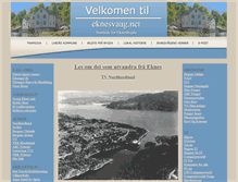 Tablet Screenshot of eknesvaag.net